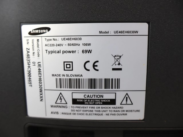 Samsung 46 inch tv led 3d - afbeelding 6 van  9