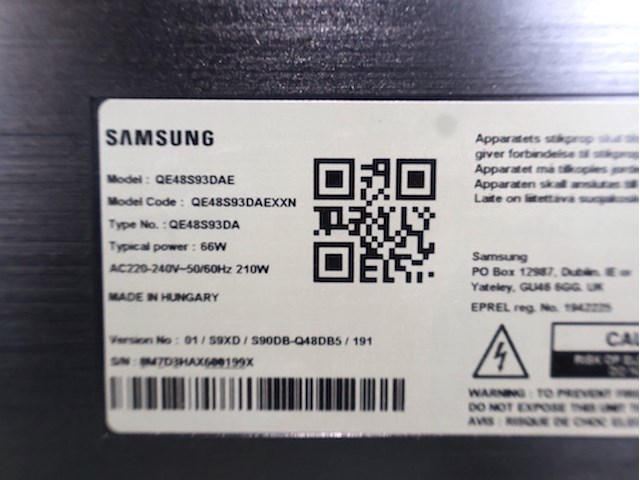 Samsung 48 inch tv - afbeelding 4 van  6