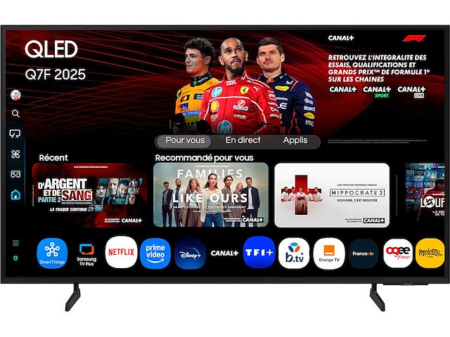 Samsung 4k 55q7f smart tv qled tv 2025 - afbeelding 1 van  8