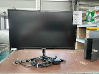 Samsung c24f396fh monitor 24” - afbeelding 1 van  3