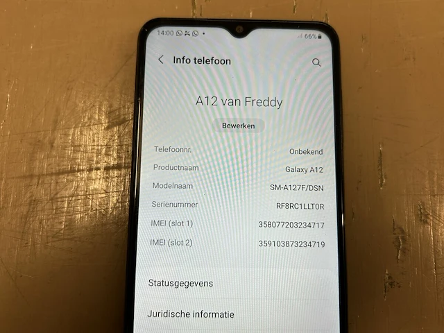 Samsung galaxy a12 128gb - afbeelding 3 van  4