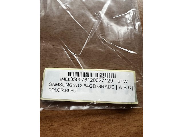 Samsung galaxy a12 - afbeelding 4 van  4