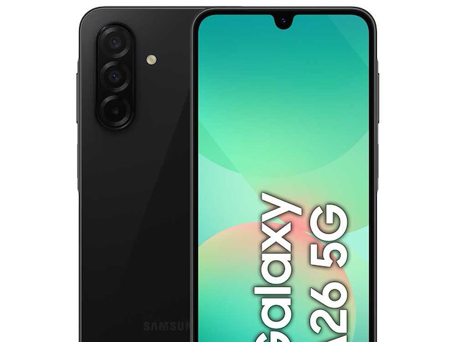 Samsung galaxy a26 6,7" 5g nano sim 128gb smartphone zwart - afbeelding 1 van  7