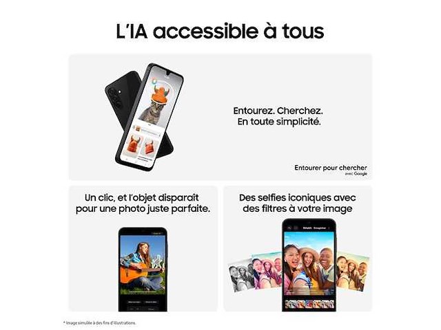 Samsung galaxy a26 6,7" 5g nano sim 128gb smartphone zwart - afbeelding 3 van  7