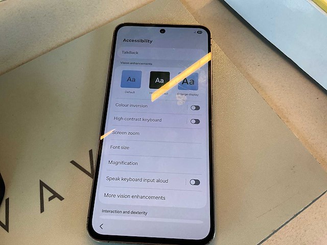 Samsung galaxy smartphone - afbeelding 5 van  7