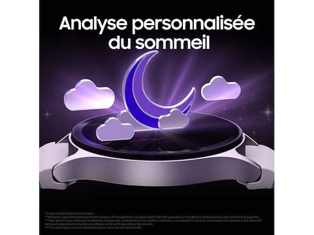 Samsung galaxy watch7 40mm bluetooth smartwatch cream - afbeelding 5 van  7