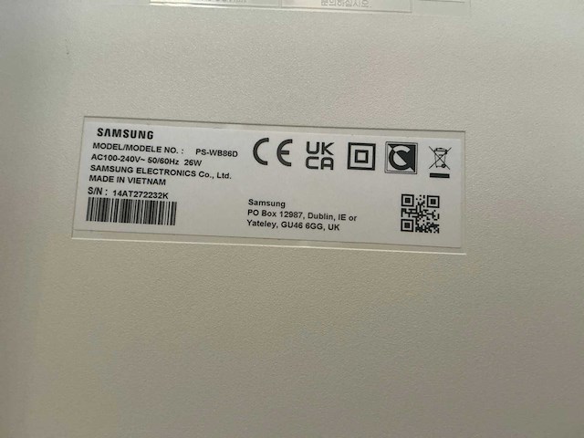 Samsung hw-s801b/ps-wb86d soundbar system - afbeelding 6 van  6