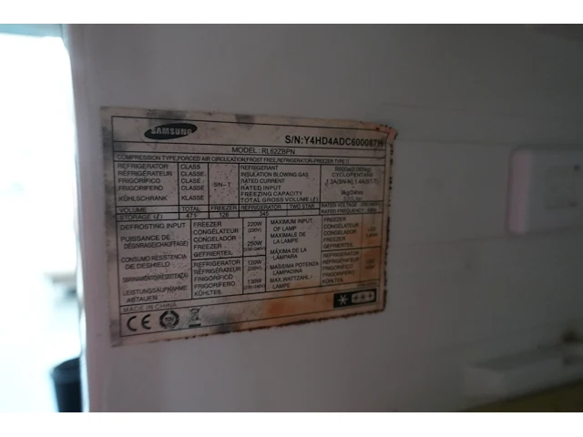 Samsung koel-vriescombinatie rl62zbpn inox-look - afbeelding 6 van  6