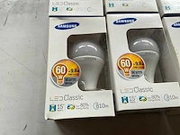 Samsung led 60w warm wit lichtbron e27 (6x) - afbeelding 2 van  3