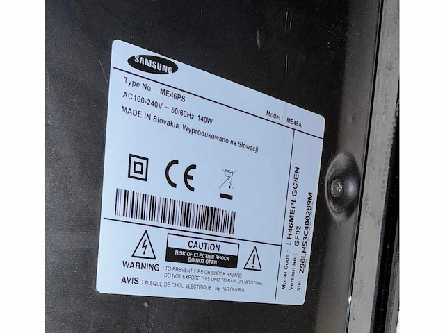 Samsung me46ps monitor (2x) - afbeelding 4 van  12