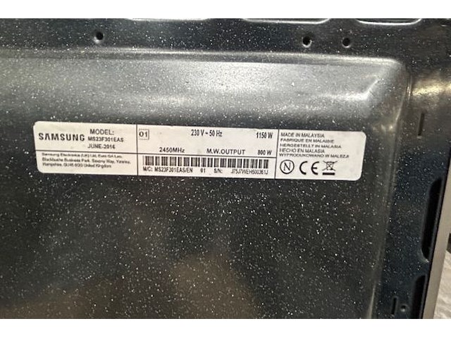 Samsung microgolf - afbeelding 8 van  8