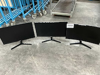 Samsung monitor (3x) - afbeelding 1 van  8