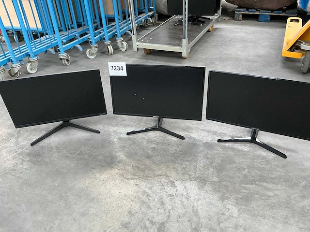 Samsung monitor (3x) - afbeelding 1 van  8
