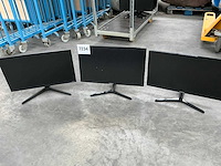 Samsung monitor (3x) - afbeelding 1 van  8