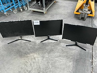 Samsung monitor (3x) - afbeelding 1 van  8