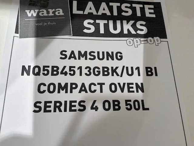 Samsung nq5b4513gbk/u1 inbouw magnetron - afbeelding 7 van  8