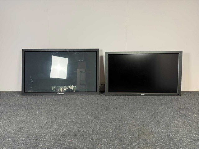 Samsung & philips - television (2x) - afbeelding 1 van  12
