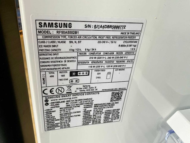 Samsung rf50a5002b1 koelkast - afbeelding 6 van  8