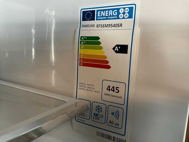 Samsung rf56m9540sr family hub amerikaanse koelkast - afbeelding 1 van  8
