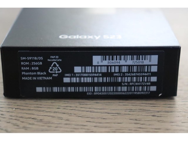 Samsung s23 256gb black - afbeelding 6 van  7