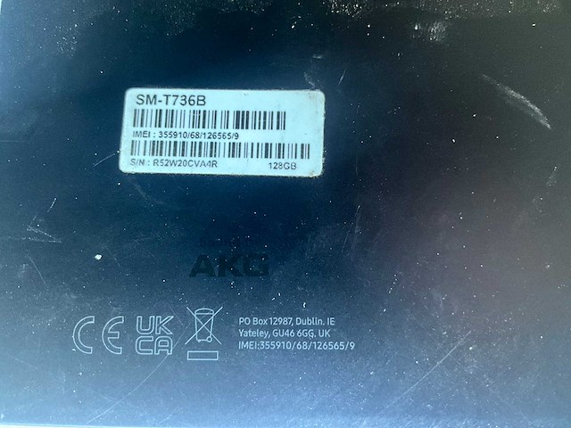 Samsung sm-t736-b tablet - afbeelding 1 van  1