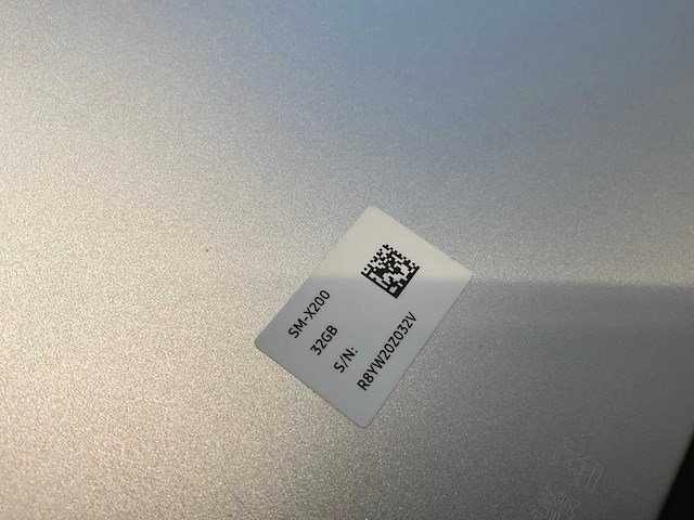 Samsung sm-x200 tablet (2x) - afbeelding 2 van  2