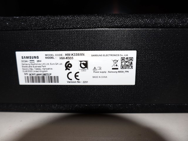 Samsung soundbar - afbeelding 8 van  10