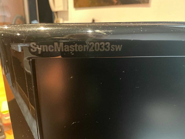 Samsung syncmaster2033sw beeldscherm - afbeelding 3 van  5