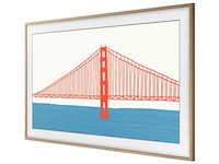 Samsung the frame 75'' vg-scfa75tkbxc teakhout frame - afbeelding 1 van  6
