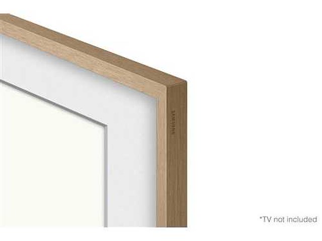 Samsung the frame 75'' vg-scfa75tkbxc teakhout frame - afbeelding 4 van  6