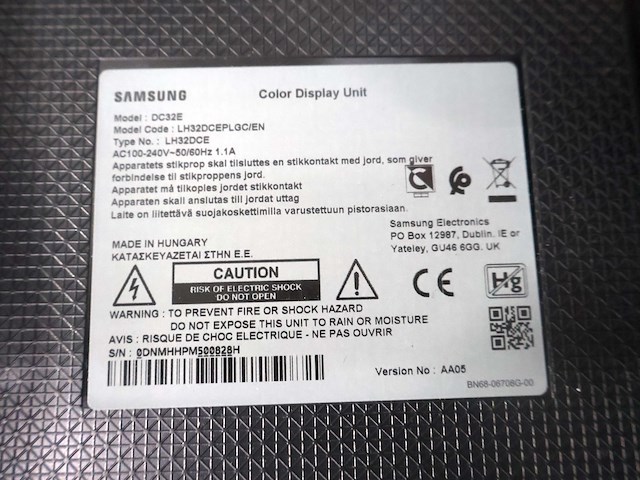 Samsung tv 32inch met nikkei dvd speler - afbeelding 8 van  10