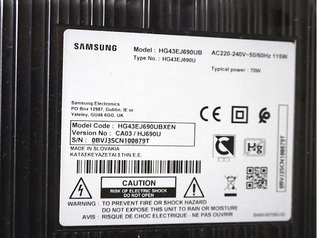 Samsung tv 43 inch - afbeelding 3 van  5