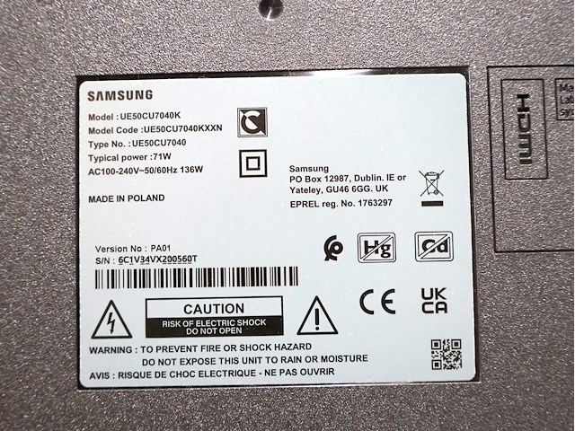 Samsung tv 50 inch - afbeelding 3 van  5