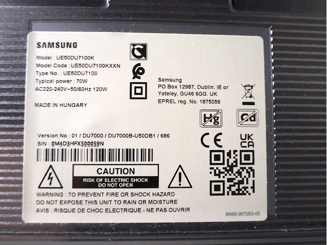 Samsung tv 50 inch - afbeelding 3 van  4