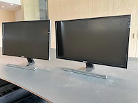 Samsung u28e590d monitor (2x) - afbeelding 2 van  5