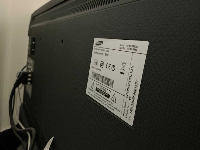 Samsung ue40h6650sl televisie - afbeelding 4 van  5