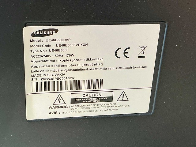 Samsung ue46b6000 46” televisie - afbeelding 4 van  4
