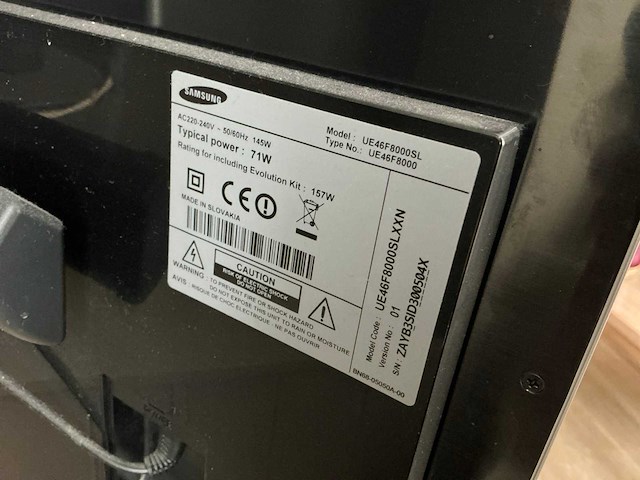 Samsung ue46f8000sl televisie - afbeelding 10 van  13