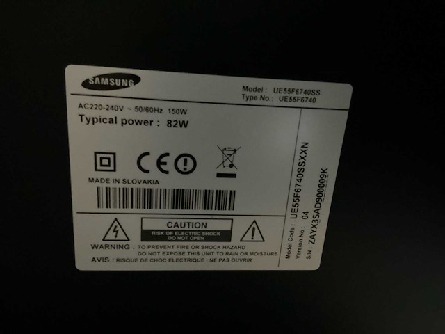 Samsung ue55f6740ff televisie - afbeelding 7 van  10