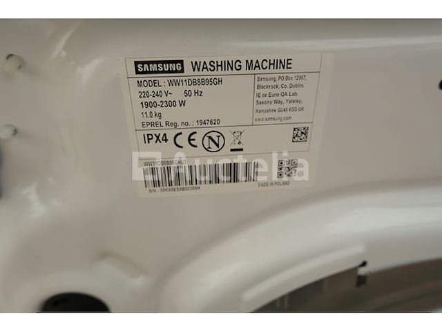 Samsung ww11db8b95gh verbonden wasmachine - afbeelding 4 van  8