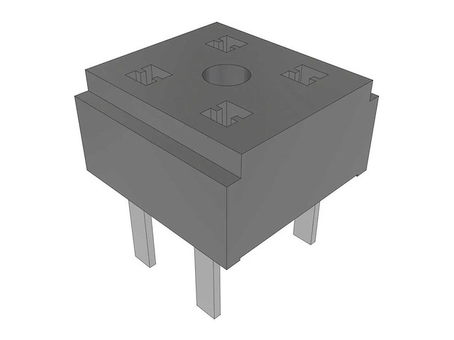 Samtec clt-113-02-f-d-k-tr socket (5000x) - afbeelding 1 van  2