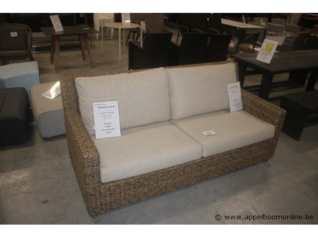 Sandkorn 2,5-zit inclusief kussens - afbeelding 1 van  2