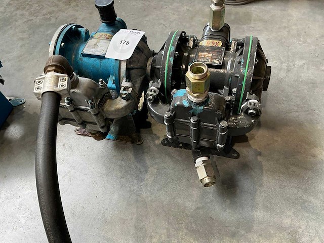 Sandpiper sb25-a pneumatische membraanpomp - afbeelding 4 van  4
