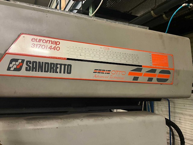 Sandretto otto 440 spuitgietmachine met robotarm star - afbeelding 5 van  16