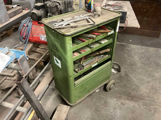 Sandvik belzer gereedschapswagen - afbeelding 3 van  9