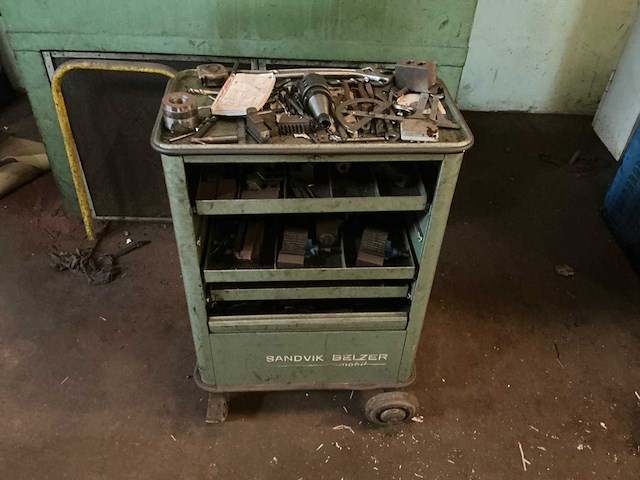 Sandvik belzer gereedschapswagen - afbeelding 2 van  5