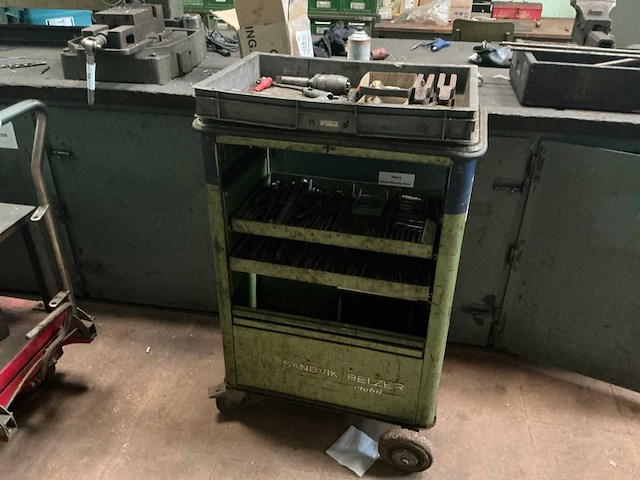 Sandvik belzer gereedschapswagen - afbeelding 1 van  5