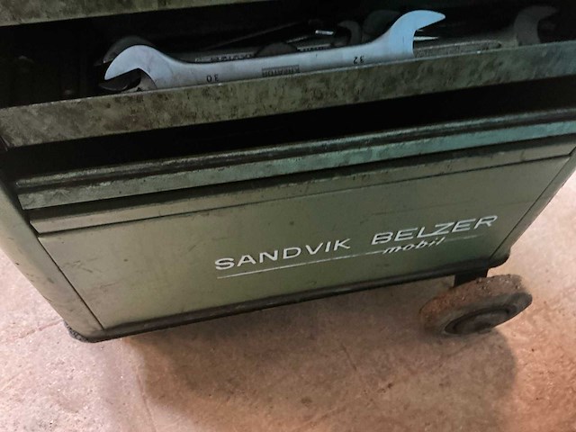Sandvik belzer gereedschapswagen - afbeelding 3 van  3