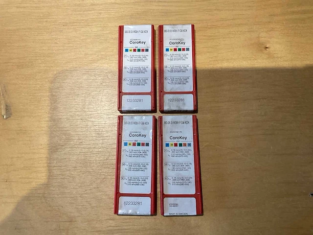 Sandvik wisselplaatjes (40x) - afbeelding 2 van  6