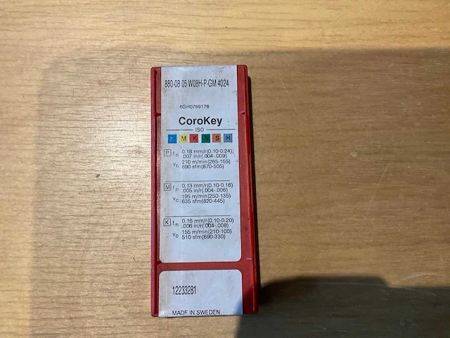 Sandvik wisselplaatjes (40x) - afbeelding 5 van  6